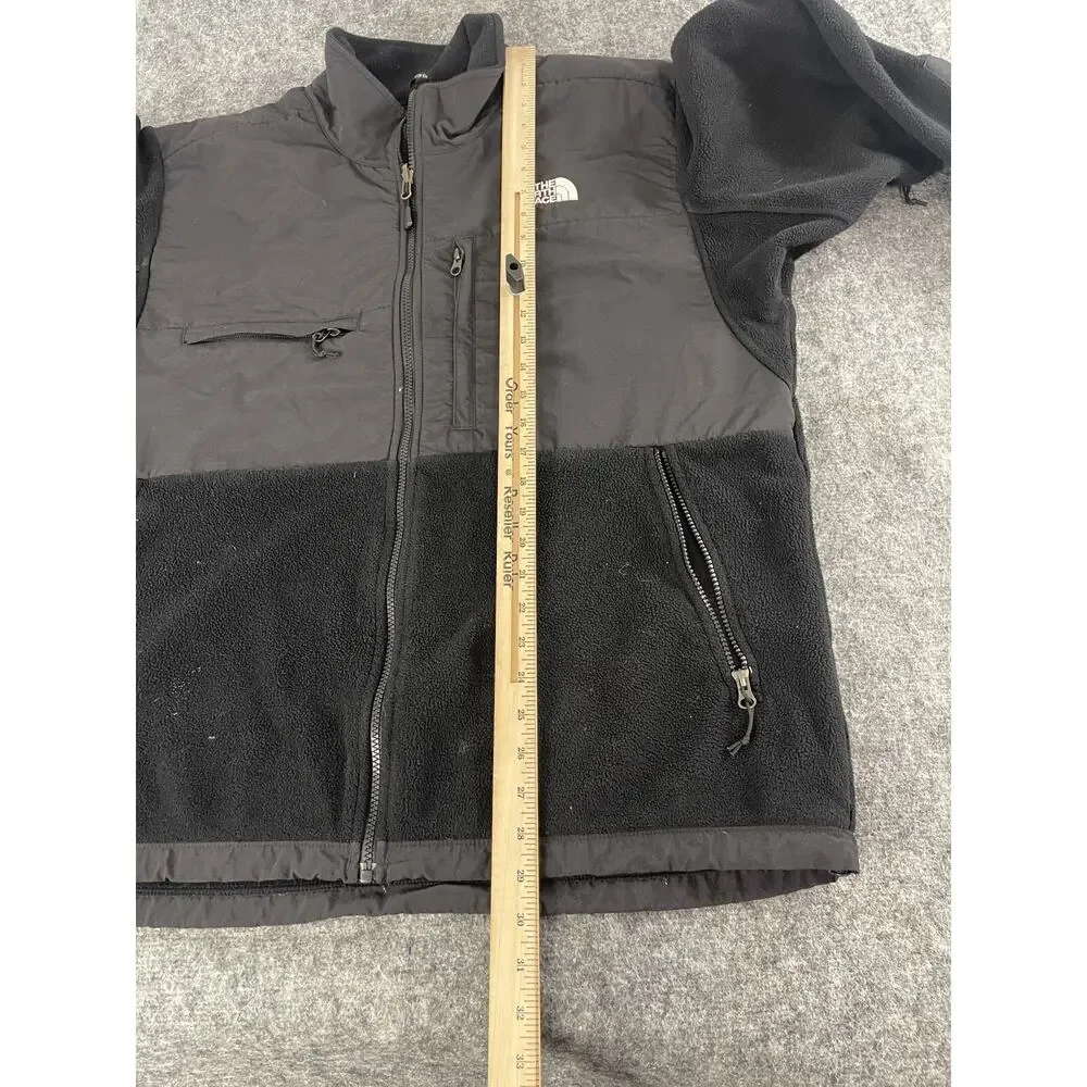 The North Face Jacket Mens Extra Large Black Windbreaker Full Zip Coat N310